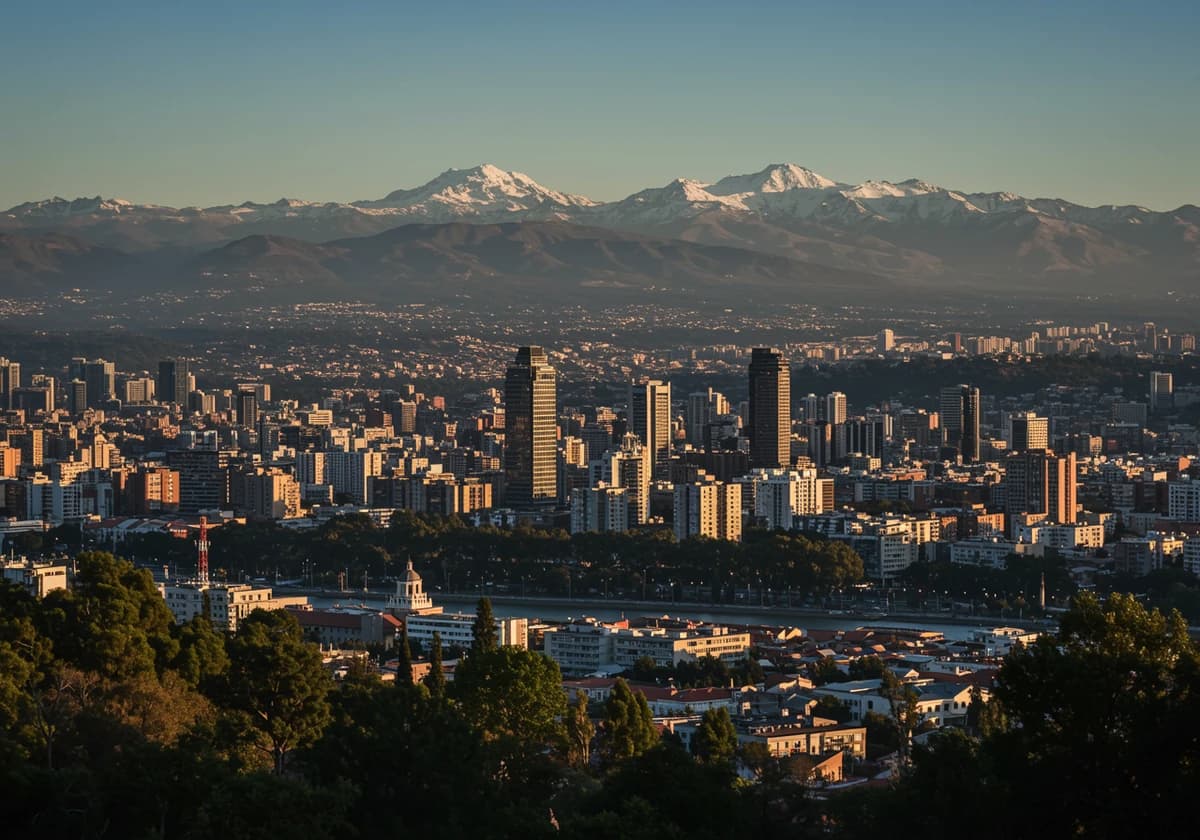 Santiago: paisagem urbana