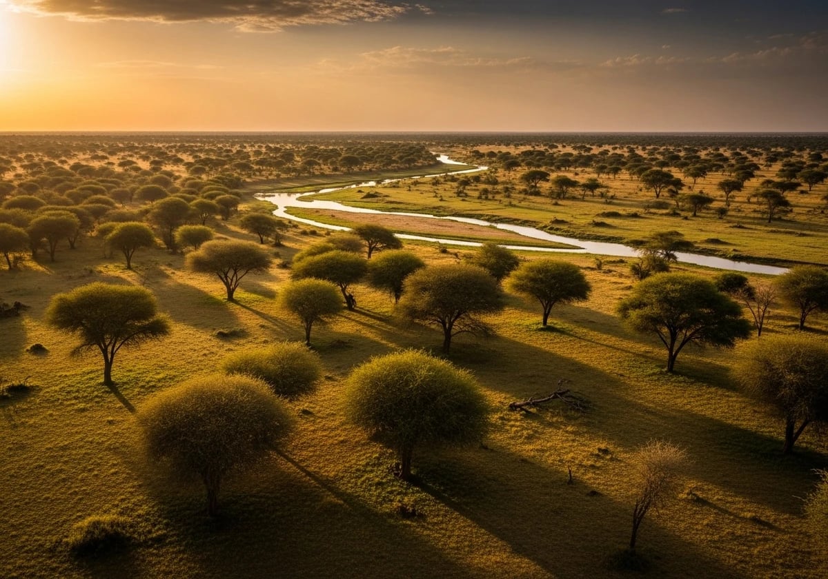 Dinder National Park (via nearest airstrip)