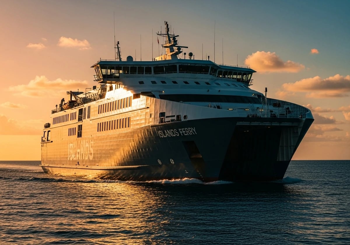 Ferry entre ilhas