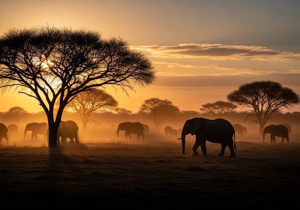Hwange (próximo às reservas)
