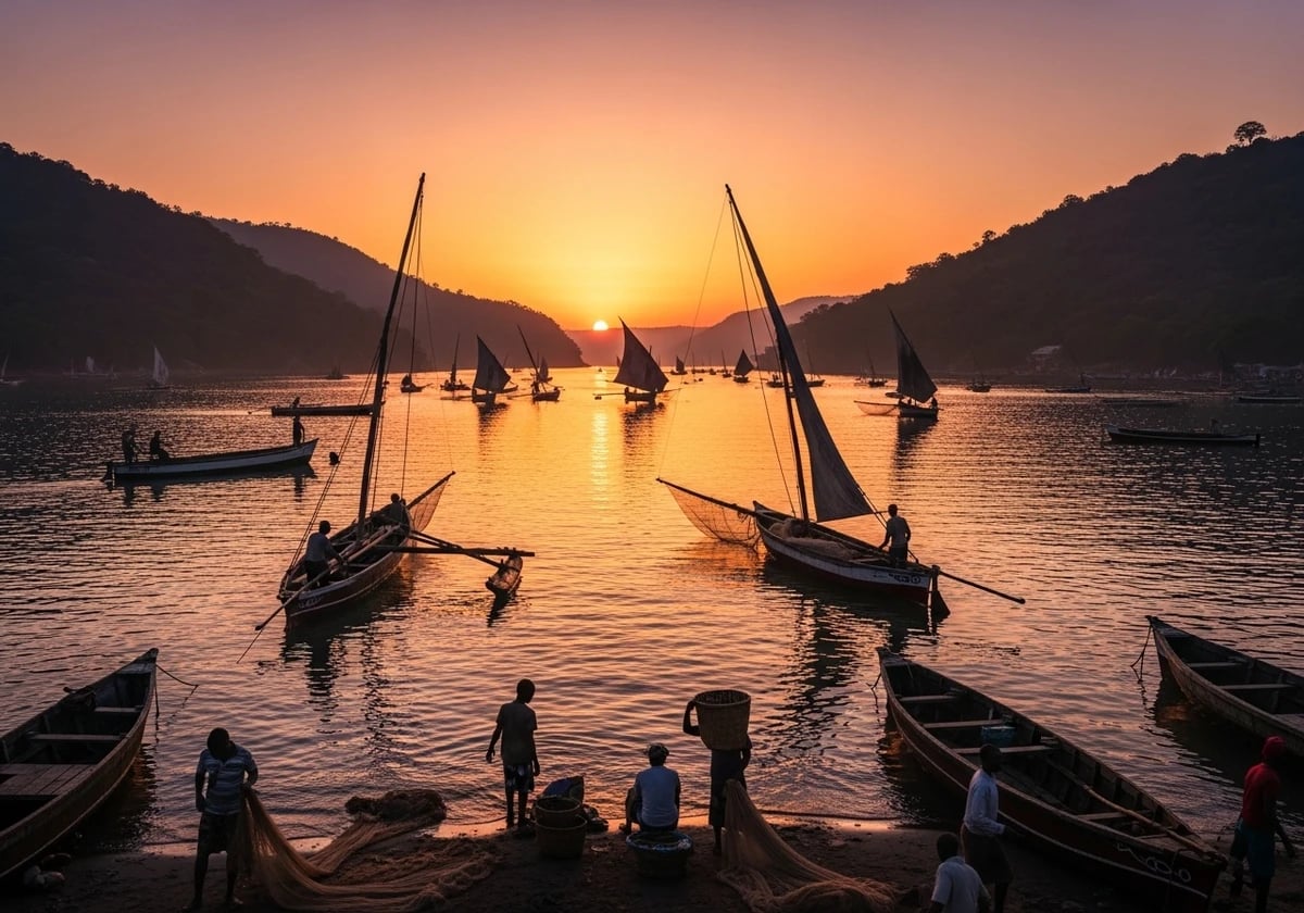 Lago Malawi (Área do Nkhata Bay)