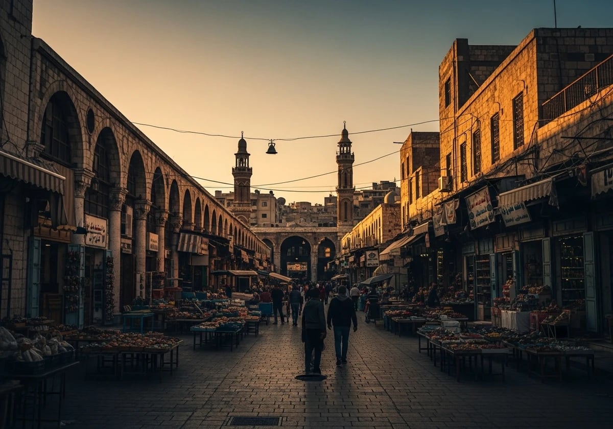 Damasco — Cidade Velha e Omayyad Mosque
