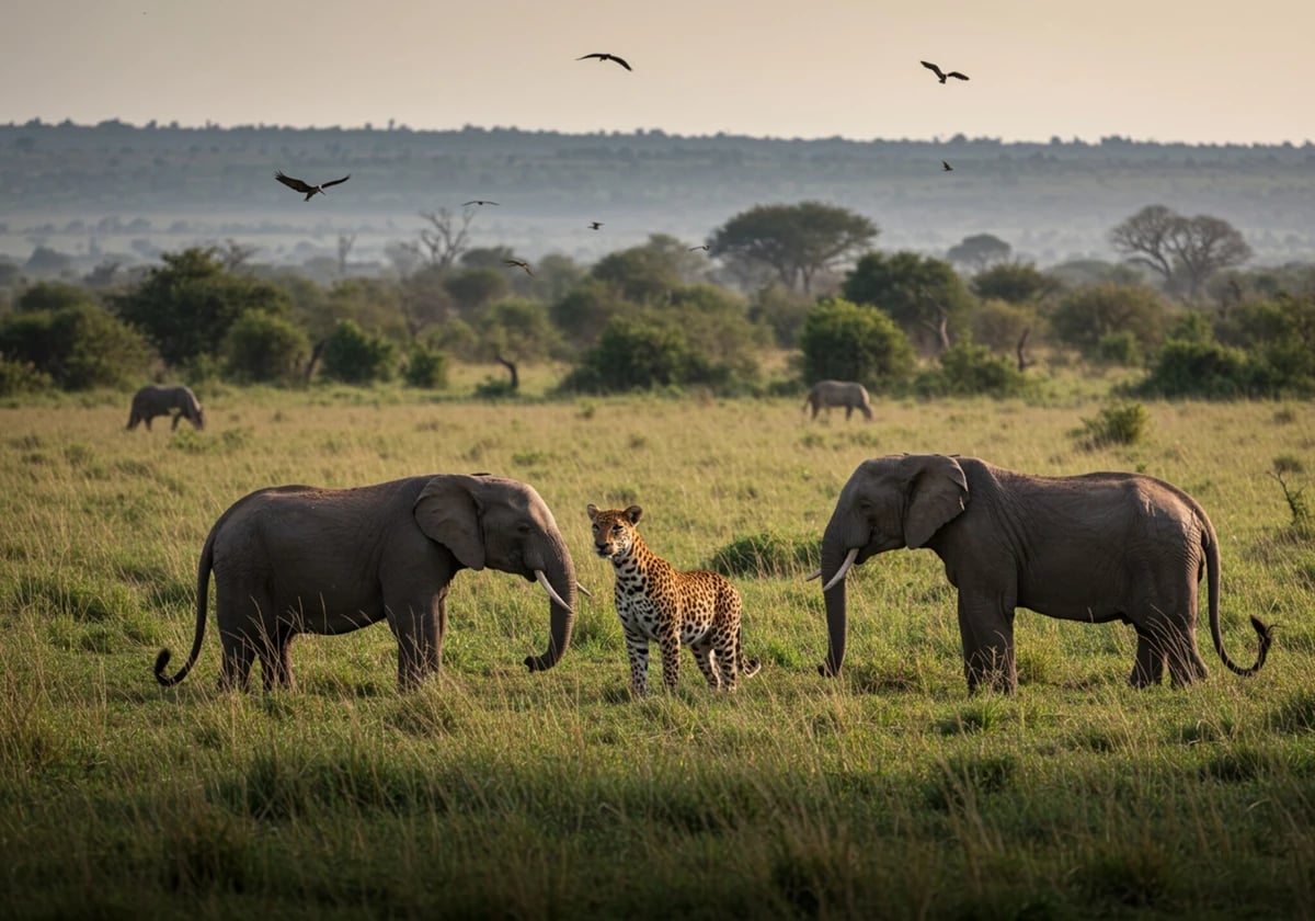 Kruger National Park (via nearby airports)