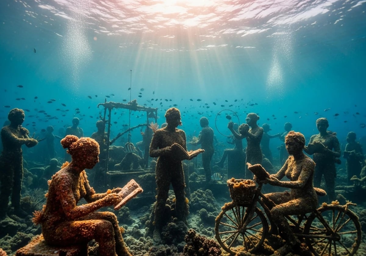 Underwater Sculpture Park